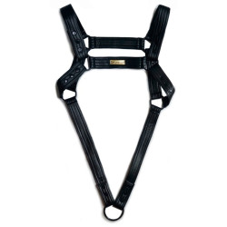 BDSMaster Harnais Sexy Harness Simili Noir